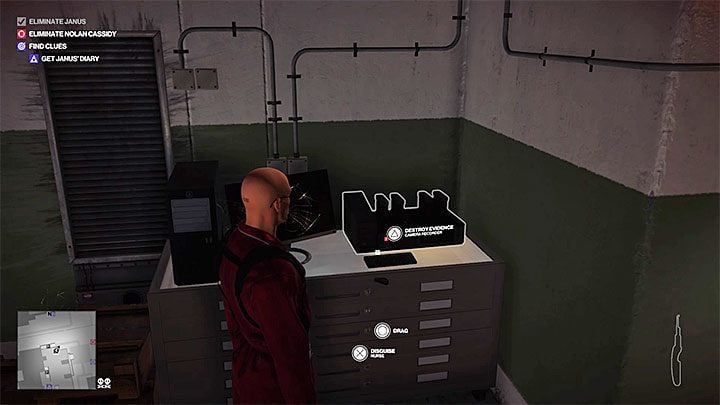 The second spot where you can sabotage the surveillance system is the basement of Januss Property - Hitman 2: Monitoring - where to sabotage? Another Life walkthrough - Another Life (Whittleton Creek) - Hitman 2 Guide
