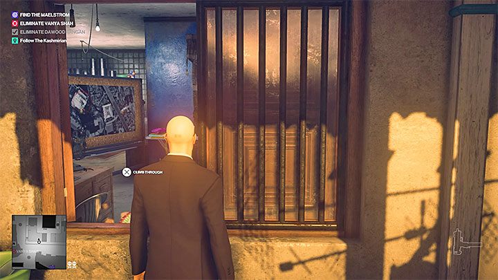 Go back to the Chawls and find the Kashmirians room - it is in the southern part of the building, on the second floor - Hitman 2: Story Missions - Chasing a Ghost walkthrough - Chasing a Ghost (Mumbai) - Hitman 2 Guide