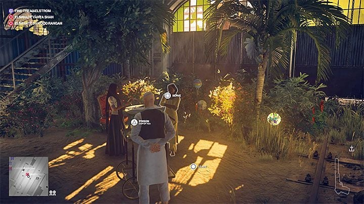 With lethal poison in your inventory, go to the back of the train yard - Hitman 2: Assassinating Vanya Shah - Chasing a Ghost walkthrough - Chasing a Ghost (Mumbai) - Hitman 2 Guide