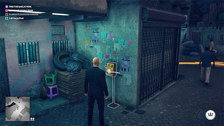 Reach any of the phone booths on the map, i - Hitman 2: Assassinating Vanya Shah - Chasing a Ghost walkthrough - Chasing a Ghost (Mumbai) - Hitman 2 Guide