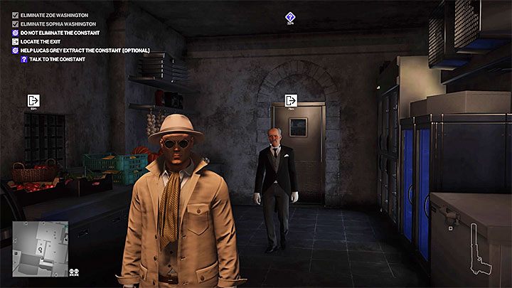 You have to bring the butler to the Freezer on level 2 (shown in the pictures above), which is adjacent to the kitchen - Hitman 2: Isle of Sgail - Trophies/Achievements list - Hitman 2 - Hitman 2 Guide