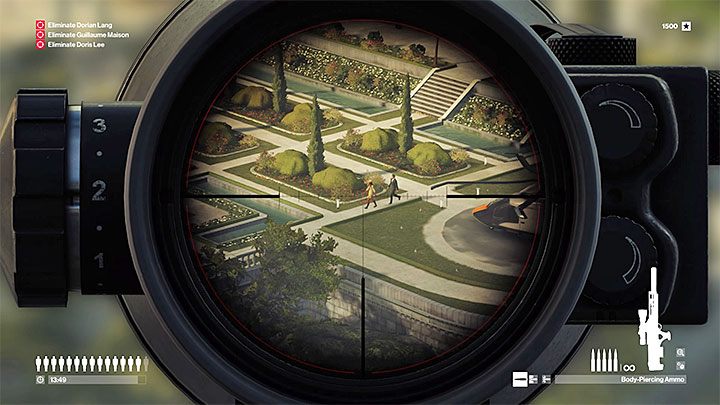 Doris Lee is a second missions target - Hitman 2: The Last Yardbird, Himmelstein - walkthrough, map of the bonus mission - Bonus missions - Hitman 2 Guide