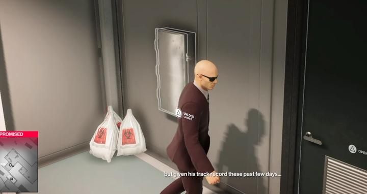 A cabinet that contains a syringe. - Hitman 2: Story Missions - The Finish Line walkthrough - The Finish Line (Miami) - Hitman 2 Guide