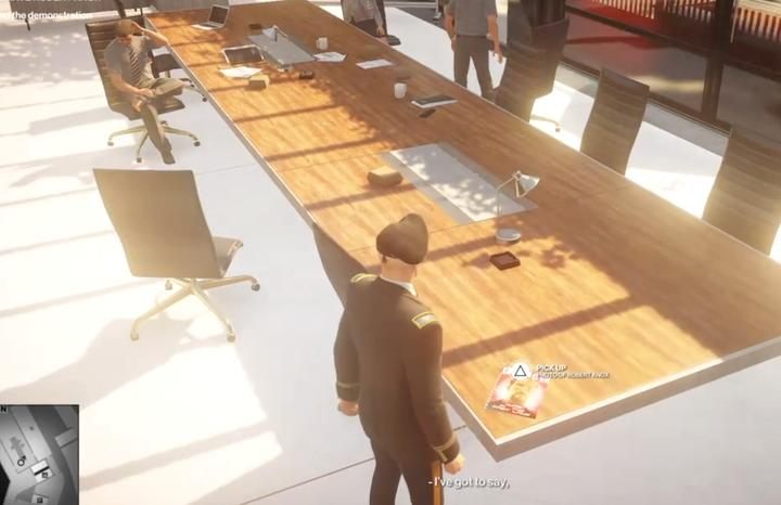 Hint: Do not follow a woman, but walk along the left corridor and enter the conference room - Hitman 2: Story Missions - The Finish Line walkthrough - The Finish Line (Miami) - Hitman 2 Guide