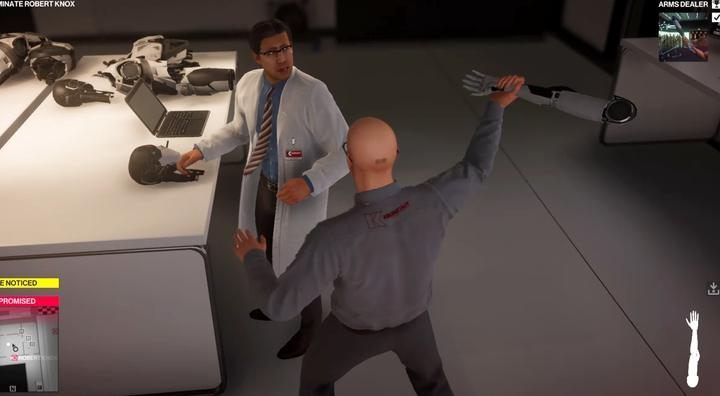 Hit anyone with androids arm, not yours. - Hitman 2: Challenges, Feats - The Finish Line walkthrough - The Finish Line (Miami) - Hitman 2 Guide