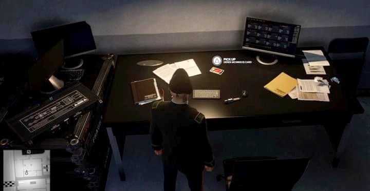 McInniss ID on his desk, behind the lab in the adjacent room. - Hitman 2: Challenges, Feats - The Finish Line walkthrough - The Finish Line (Miami) - Hitman 2 Guide