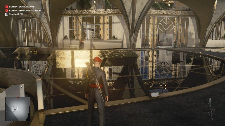 Now you can safely move around the entire map area and the top floor of the building - Hitman 3: Best Disguises, Dubai (Burj Al-Ghazali) - On Top of the World - Dubai - Hitman 3 Guide