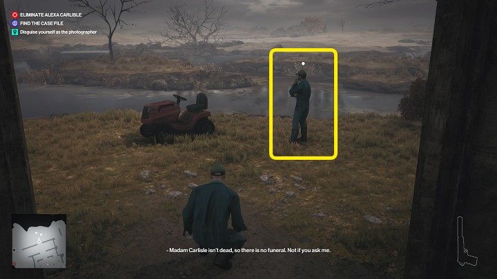 You can recognize vigilant, more suspecting opponents by the white circle icon above their heads - Hitman 3: Stealth - Basics - Hitman 3 Guide