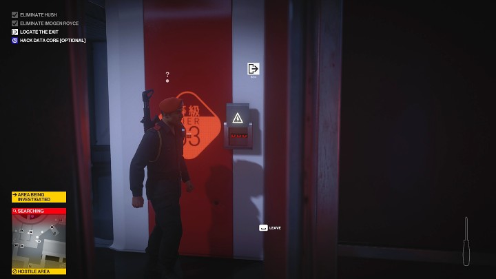 Another way to hide from the enemy's sight is to hide in a closet or container - Hitman 3: Stealth - Basics - Hitman 3 Guide