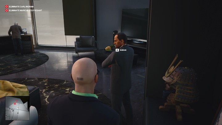 Only one security guard will remain - Hitman 3: Carl Ingram - how to kill him? Dubai, walkthrough - On Top of the World - Dubai - Hitman 3 Guide