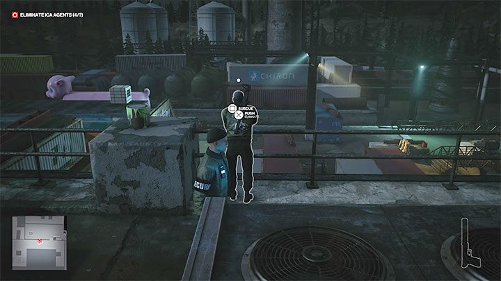 When going through the mission for the first time, you must eliminate Agent Green personally and firstly reach the rooftop (point 32 on the map) - Hitman 3: Assassination of Agent Green (The Scout) - Berlin, walkthrough - Apex Predator - Berlin - Hitman 3 Guide