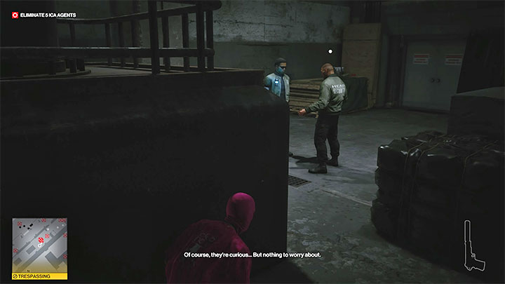 Go to the boiler room on level -2(point 47 on the map) - Hitman 3: Assassination of Agent Chamberlin (The Joker) - Berlin, walkthrough - Apex Predator - Berlin - Hitman 3 Guide