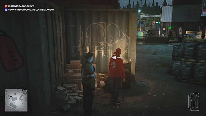 This variant of the assassination involves assuming the identity of the food supplier and delivering a poisoned meal to the bikers that Agent Lowenthal has just tasted - Hitman 3: The Assassination of Agent Lowenthal (The Englishman) - Berlin, walkthrough - Apex Predator - Berlin - Hitman 3 Guide