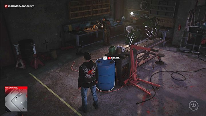 The second opportunity is related to the water tank, which can also be punctured with a screwdriver - Hitman 3: The Assassination of Agent Lowenthal (The Englishman) - Berlin, walkthrough - Apex Predator - Berlin - Hitman 3 Guide