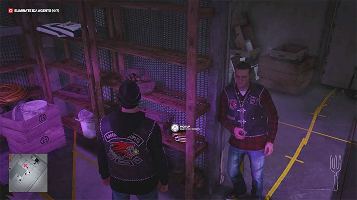 Rat poison is on level 1 of the biker building - Hitman 3: Poison - how to get it? - Apex Predator - Berlin - Hitman 3 Guide