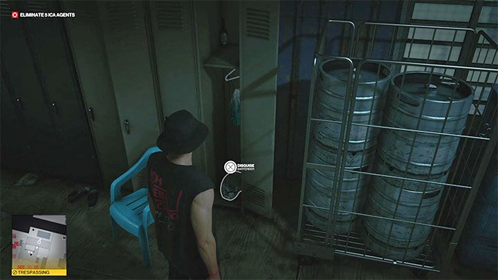 You can find an unused bartender outfit on the map - Hitman 3: Berlin - Best Disguises - Apex Predator - Berlin - Hitman 3 Guide