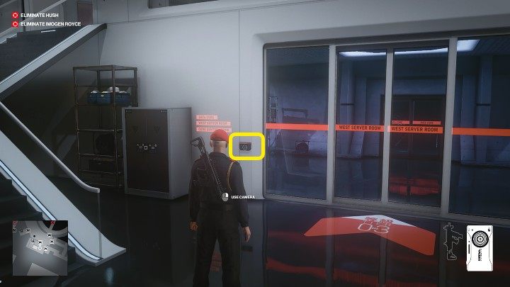 By scanning electronic door locks and opening ventilation ducts, Agent 47 can gain access to previously inaccessible areas within the ICA underground research complex - Hitman 3: Camera, Chongqing - where and how to use it? - End Of An Era - Chongqing - Hitman 3 Guide