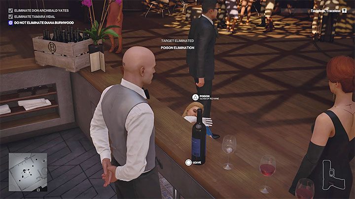 Wait for Diana and Tamara to arrive at this location - Hitman 3: How to kill Tamara Vidal? Mendoza, walkthrough, guide - The Farewell - Mendoza - Hitman 3 Guide