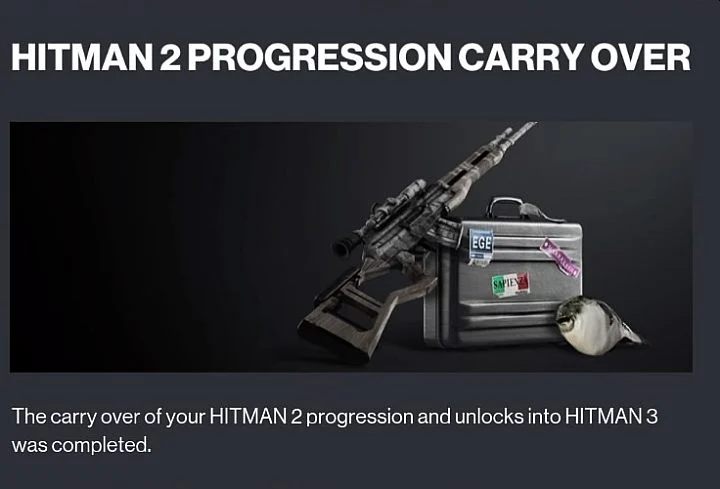 Yes, by transferring your progress, you can also transfer some of the achievements you unlocked - Hitman 3: Trophies/achievements, DLC - list - Trophy Guide - Hitman 3 Guide