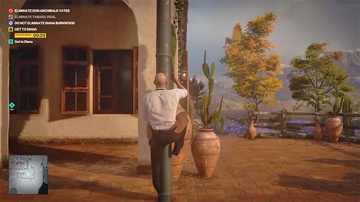 Head south following one of the mercenaries - Hitman 3: Closing Statement, Mendoza - walkthrough, how to unlock? - The Farewell - Mendoza - Hitman 3 Guide