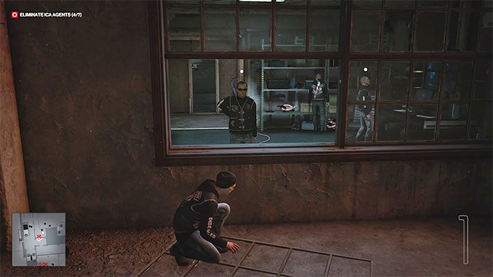 Sabotaging the monitoring in the biker hangout is more difficult - Hitman 3: Monitoring - how and where to sabotage it? - Apex Predator - Berlin - Hitman 3 Guide