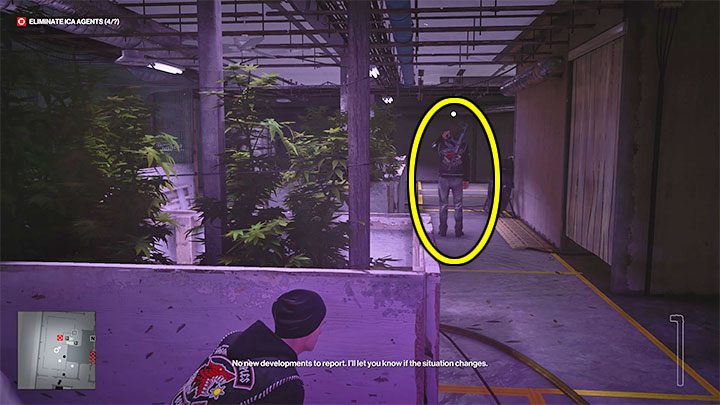 Agent Rhodes is in the biker building located in the northern part of the Berlin map - Hitman 3: The Assassination of Agent Rhodes (The Veteran) - Berlin, a guide - Apex Predator - Berlin - Hitman 3 Guide