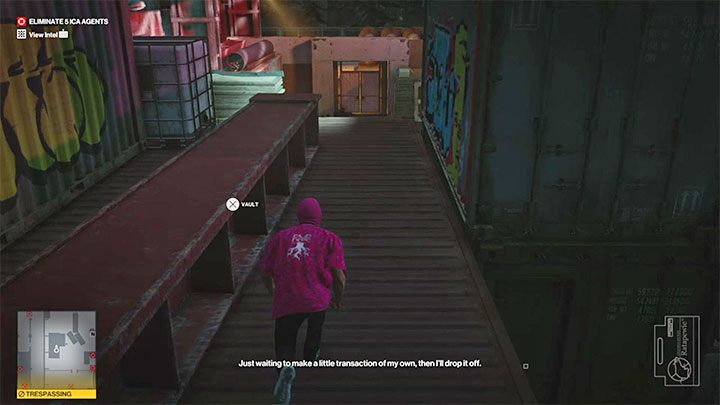 Reach the food vendor's location (point marked 23 on the map) - Hitman 3: Killing Agent Swan (The Swan Song) - Berlin, a guide - Apex Predator - Berlin - Hitman 3 Guide