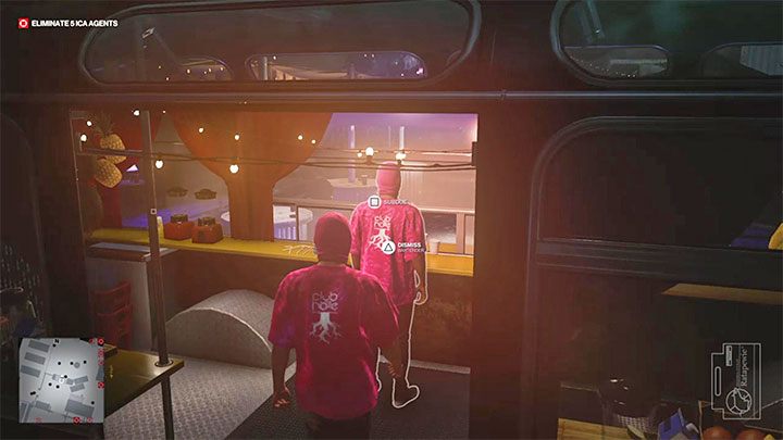 Approach the Juice Bar's bartender and press the interaction button to send him away - Hitman 3: Killing Agent Swan (The Swan Song) - Berlin, a guide - Apex Predator - Berlin - Hitman 3 Guide