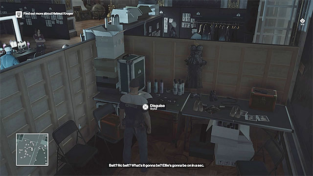 A Stylist Disguise can be acquired in the changing room. - Disguises and important items | Paris: The Showstopper - Paris: The Showstopper - Hitman Game Guide