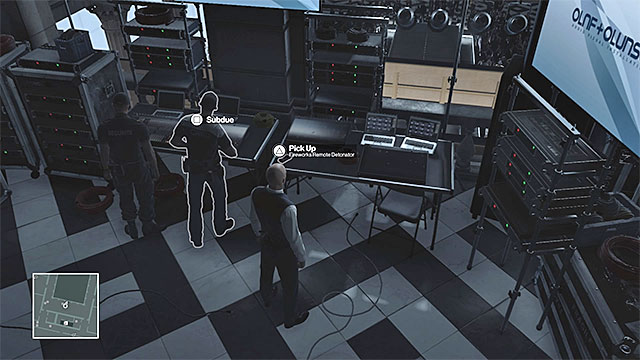 You will be able to start the fireworks show with the remote detonator. - Disguises and important items | Paris: The Showstopper - Paris: The Showstopper - Hitman Game Guide