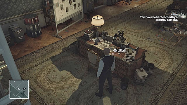 Important - If youve decided to go get the motorboat key then theres a chance that Agent 47 might have been recorded by one of the palaces security cameras - Leaving the mission area after killing both targets | Paris: The Showstopper - Paris: The Showstopper - Hitman Game Guide