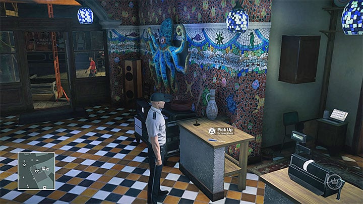 One of the screwdrivers in the Northern building - Murdering Dino Bosco | Sapienza: The Icon - Summer Episode - Sapienza: The Icon - Hitman Game Guide