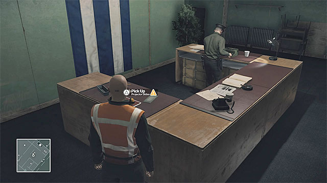 Slides are in the reception - Murdering Knight | Final Training - Final Training - Hitman Game Guide