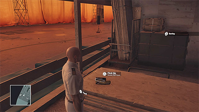 The poison is on the lowest deck of the yacht - Disguises and important items | Freeform Training - Freeform Training - Hitman Game Guide