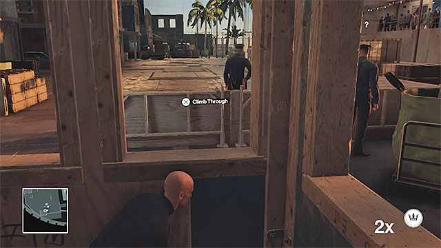Sneak up to the gatehouse - Yacht infiltration | Freeform Training - Freeform Training - Hitman Game Guide