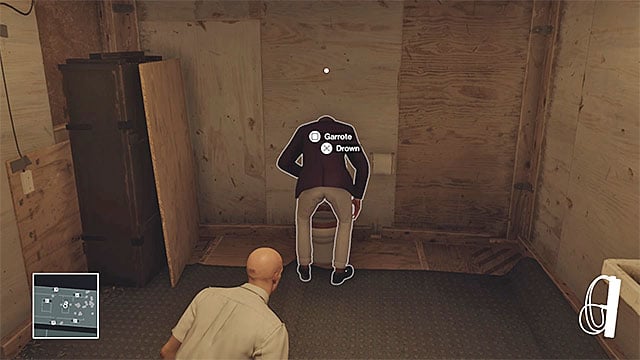 You can drown Ritter in the toilet - Murdering Ritter | Freeform Training - Freeform Training - Hitman Game Guide