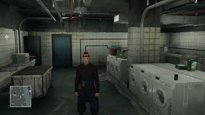 You can get a hotel staff outfit most easily by knocking out the three people in the laundry. - Disguises | Bangkok - Bangkok: Club 27 - Hitman Game Guide