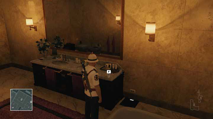 Maybe stealing the lethal poison vial will prevent some NPC from committing suicide? - Important items | Bangkok - Bangkok: Club 27 - Hitman Game Guide