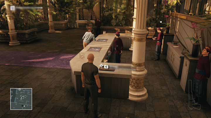 Put the letter down and wait for Morgan - but be careful of the reception manager. - Murdering Ken Morgan | Bangkok - Bangkok: Club 27 - Hitman Game Guide