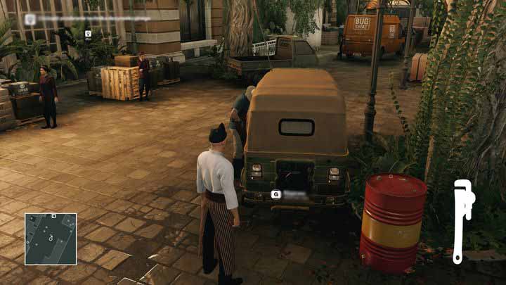 In order to fix the tuk tuk you will need a wrench. - Murdering Ken Morgan | Bangkok - Bangkok: Club 27 - Hitman Game Guide