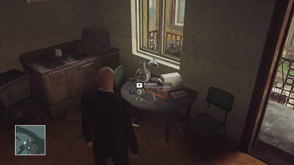 Explosive golf ball can be picked up from your hideout - Important items | Sapienza - Sapienza: World of Tomorrow - Hitman Game Guide