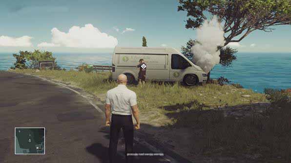 Knock out the courier and take his suit. - Murdering Silvio Caruso | Sapienza - Sapienza: World of Tomorrow - Hitman Game Guide