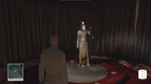 Wait for Silvio disguised as a plague doctor - Murdering Silvio Caruso | Sapienza - Sapienza: World of Tomorrow - Hitman Game Guide