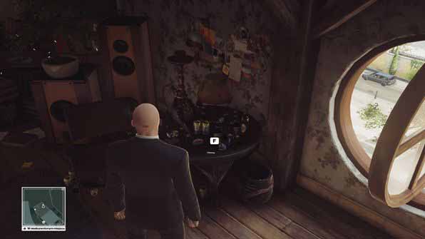 Take the joint from the room of the bohemian - Murdering Silvio Caruso | Sapienza - Sapienza: World of Tomorrow - Hitman Game Guide