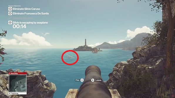 Whatever you choose, Silvio will move to his plane (M4,52) - Murdering Silvio Caruso | Sapienza - Sapienza: World of Tomorrow - Hitman Game Guide