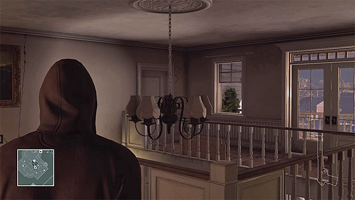 Hit the chain that holds the chandelier - Murdering Sean Rose | Colorado - Colorado: Freedom Fighters - Hitman Game Guide