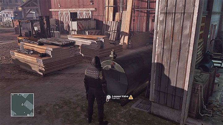 Sabotage the fuel tank and wait for Maya to appear - Murdering Maya Parvati | Colorado - Colorado: Freedom Fighters - Hitman Game Guide