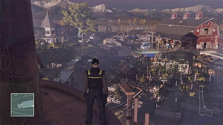 The Water Tower is a great scouting location - Murdering multiple targets | Colorado - Colorado: Freedom Fighters - Hitman Game Guide