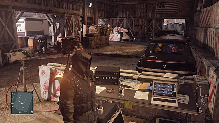 The water bottle is in the main part of the barn - Murdering multiple targets | Colorado - Colorado: Freedom Fighters - Hitman Game Guide