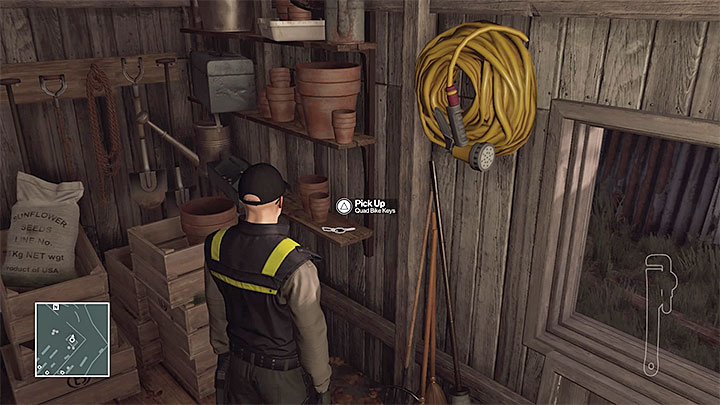 Location of quad bike keys - Finding the tornado shelter and leaving the area | Colorado - Colorado: Freedom Fighters - Hitman Game Guide